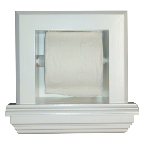 WG Wood Products Recessed Toilet Paper Holder Wayfair